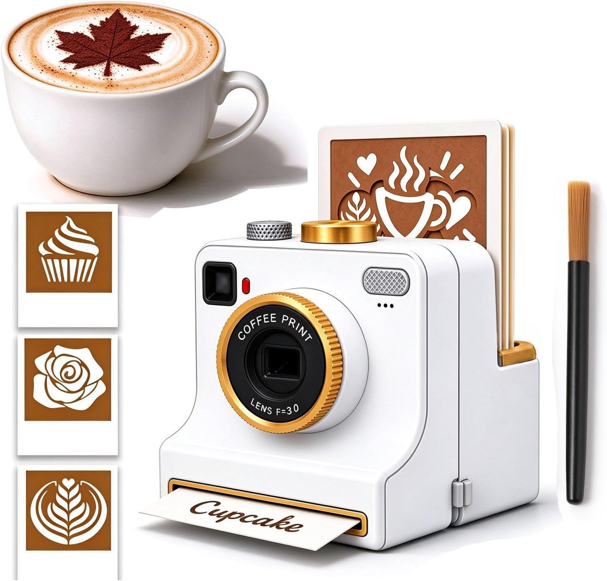 Latte Lens – Cámara para arte en tu café