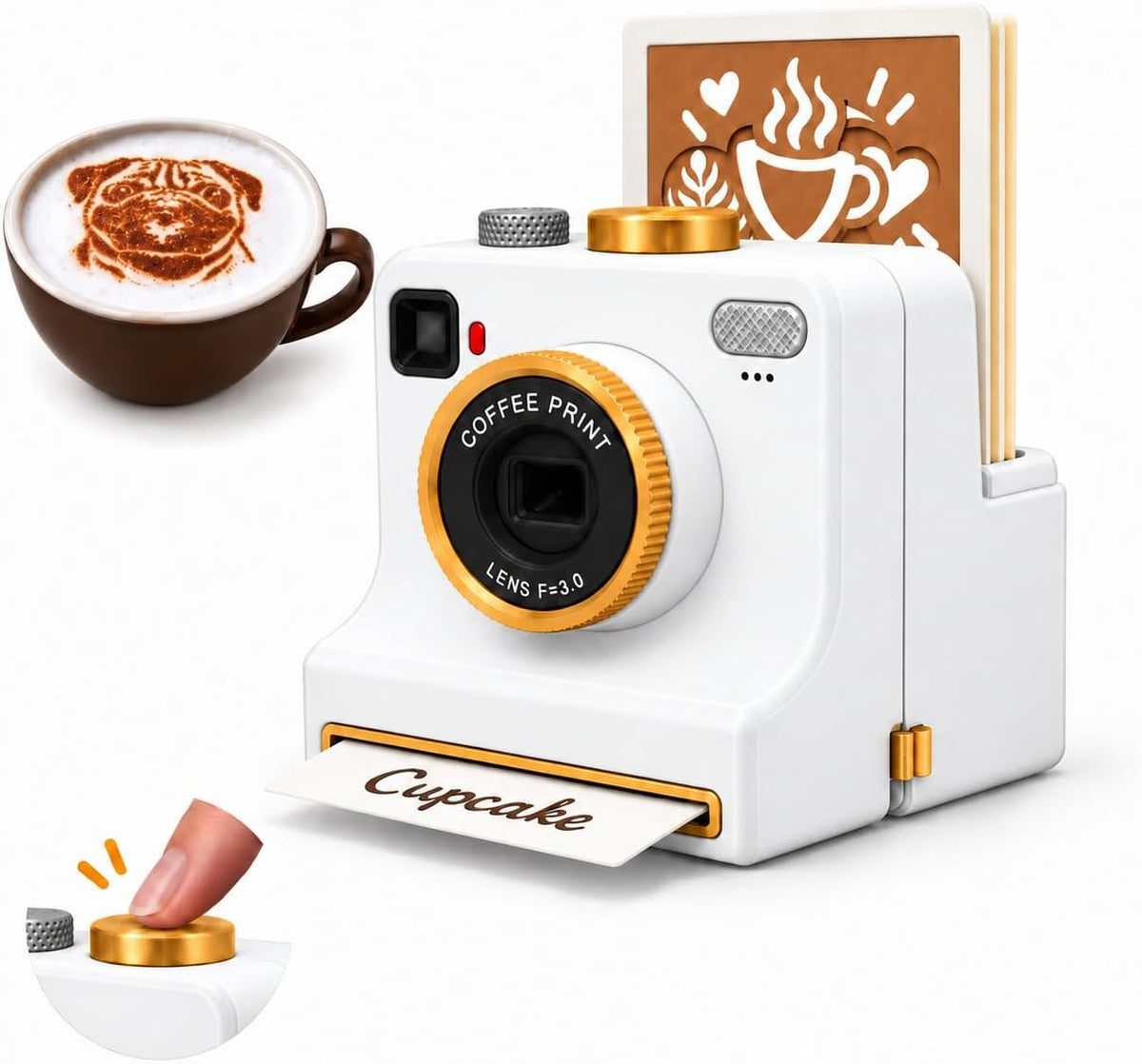 Latte Lens – Cámara para arte en tu café