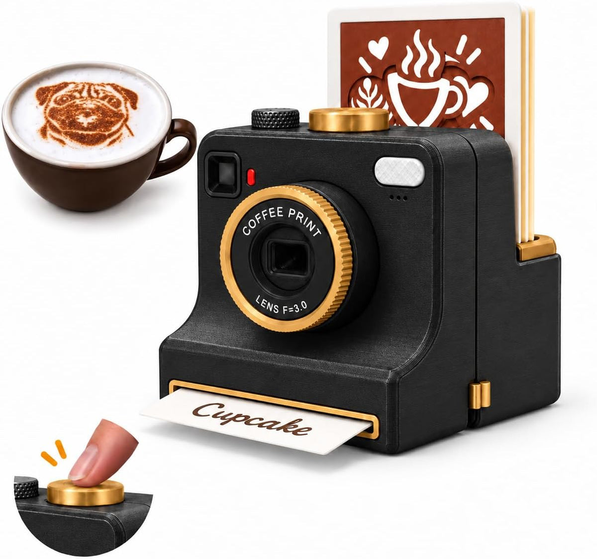 Latte Lens – Cámara para arte en tu café